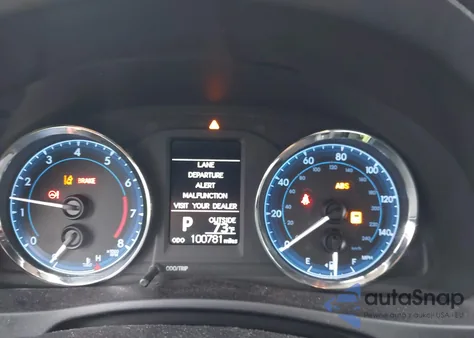 2018 Toyota Corolla Le из США, поврежденный, VIN 5YFBURHE4JP750297